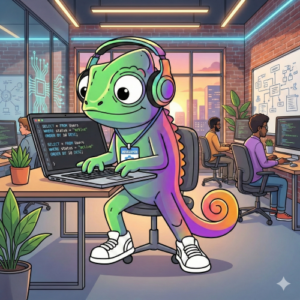 Leon trabalhando com SQL